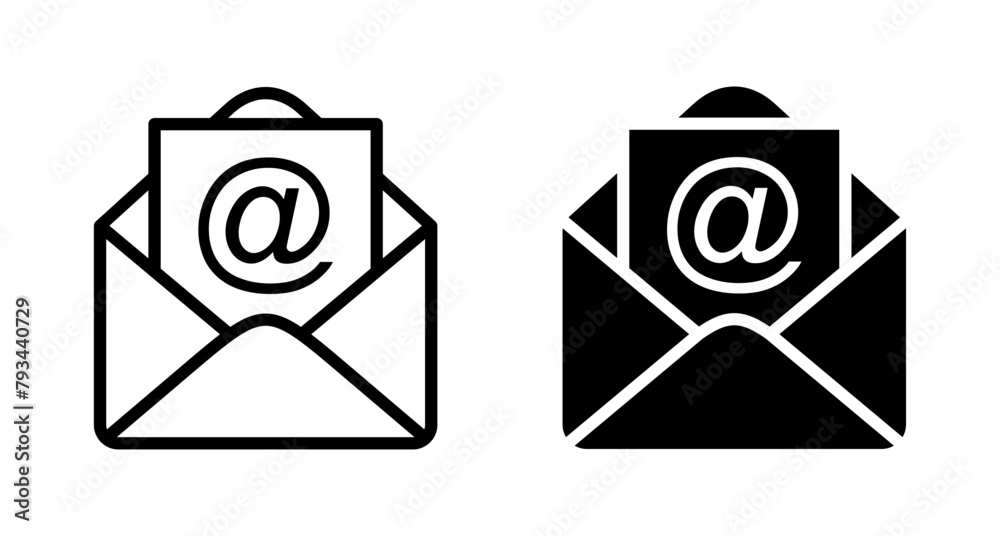 Mail vector vector icon isolated on white background. E-mail icon. Envelope illustration. Message Mail vector vector icon isolated on white background. E-mail icon. Envelope illustration. Message