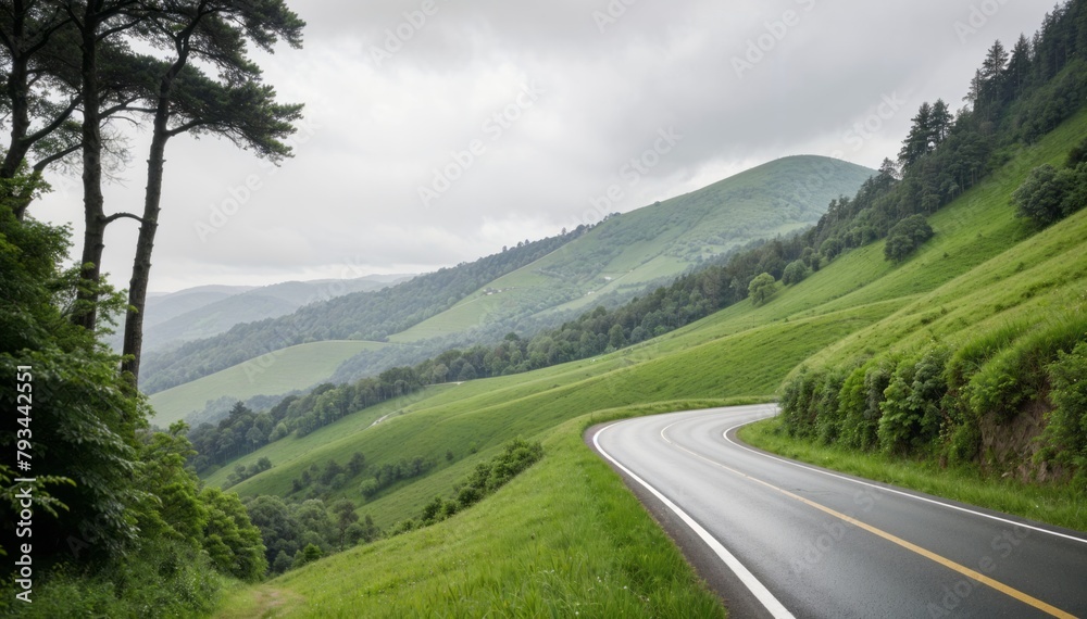 Road in the mountains