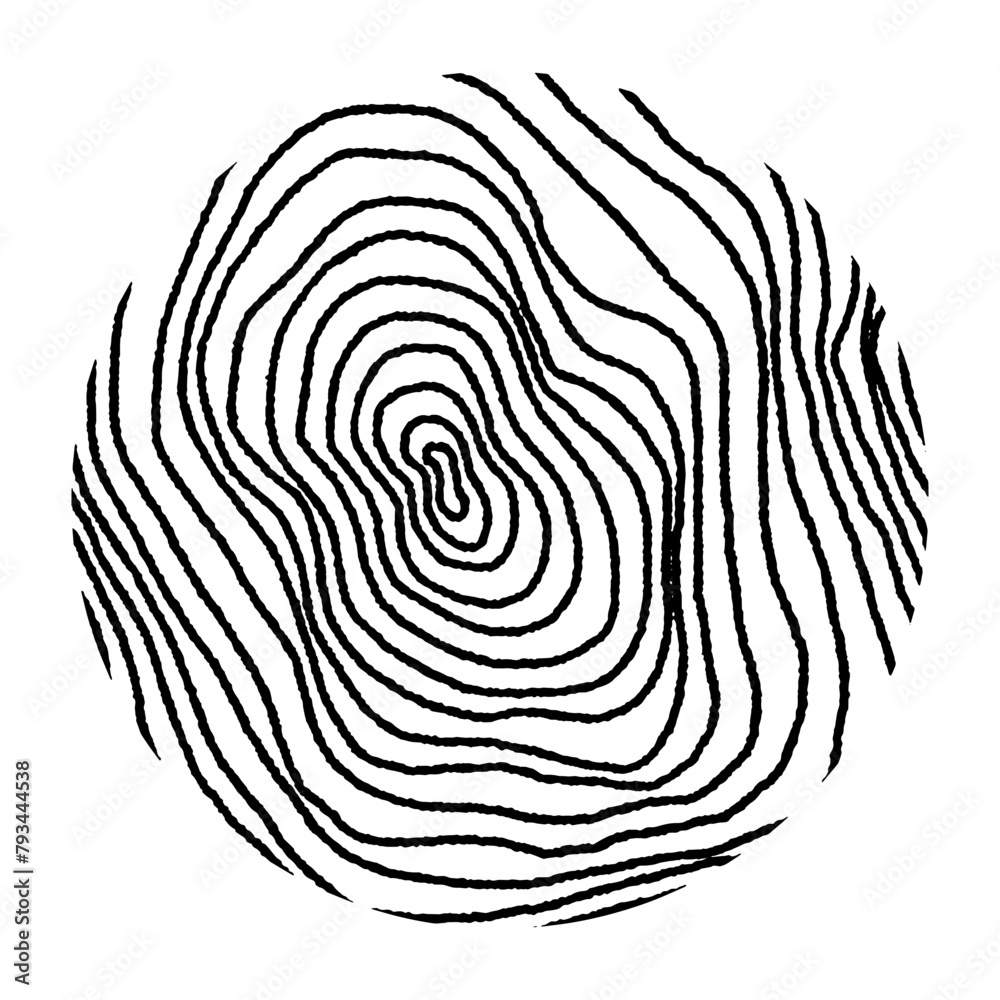 Circle hand drawn pencil abstract texture vector Circle hand drawn pencil abstract texture vector
