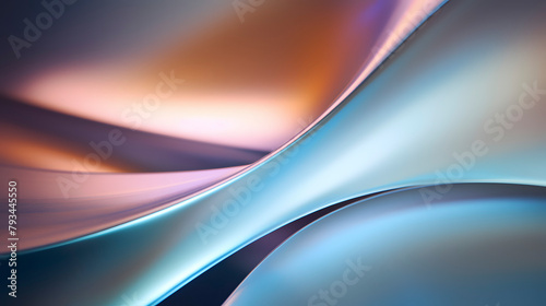 Digital technology silver wave curve abstract poster web page PPT background