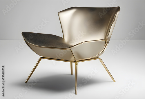 Minimalist Chair Setup with Linen Fabric