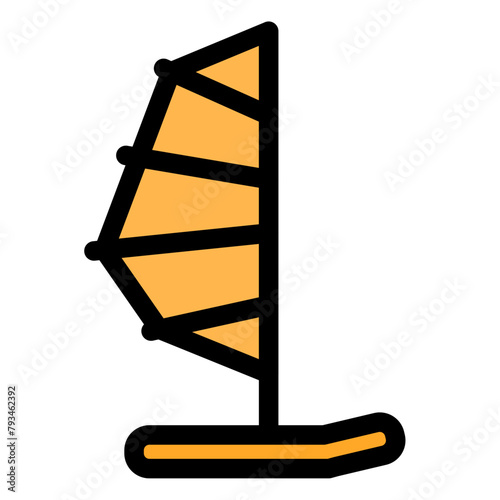 windsurfing icon 