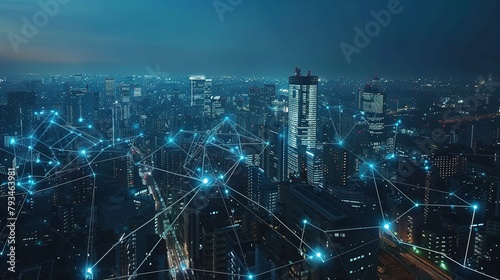 Wallpaper Mural City in Sync: IoT and 5G Propelling Digital Transformation Forward Torontodigital.ca