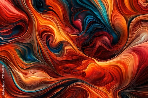 abstract pattern, Abstract colorful liquid flow background texture