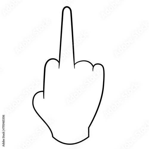 Anger Gesture Icon