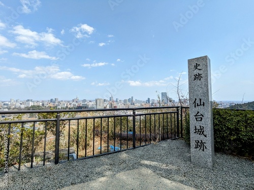 Aoba Castle, also known as Sendai Castle, was built by Date Masamune in 1602 and was the base of the powerful Date clan in the Edo Period