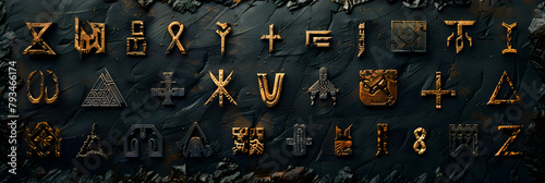 Ancient Runic Symbols Collection: A Comprehensive Compilation of Knowledge, Power, and Spiritual Understanding