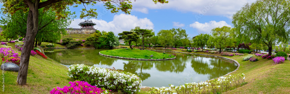 Naklejka premium 화성의 봄