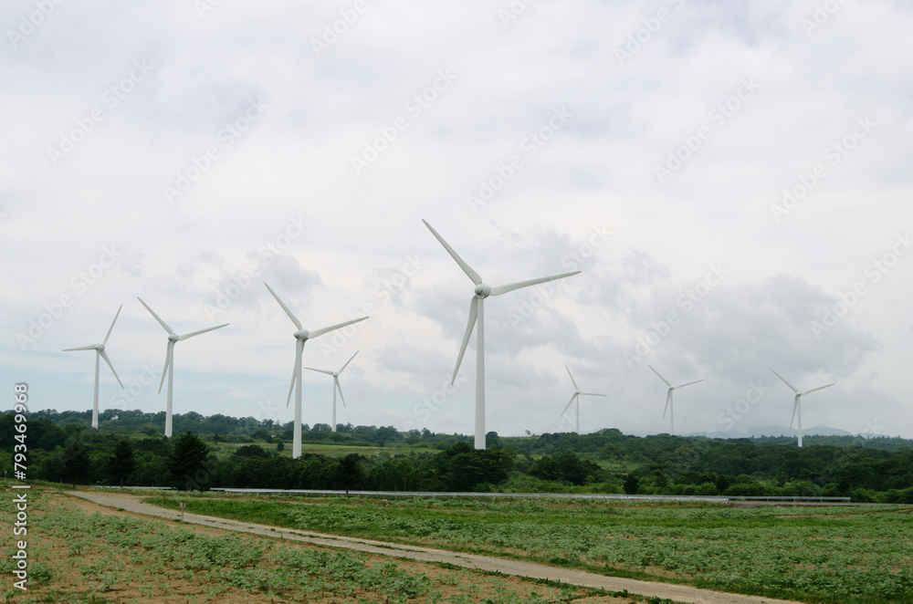 福島県郡山布引高原風力発電所 福島県郡山布引高原風力発電所