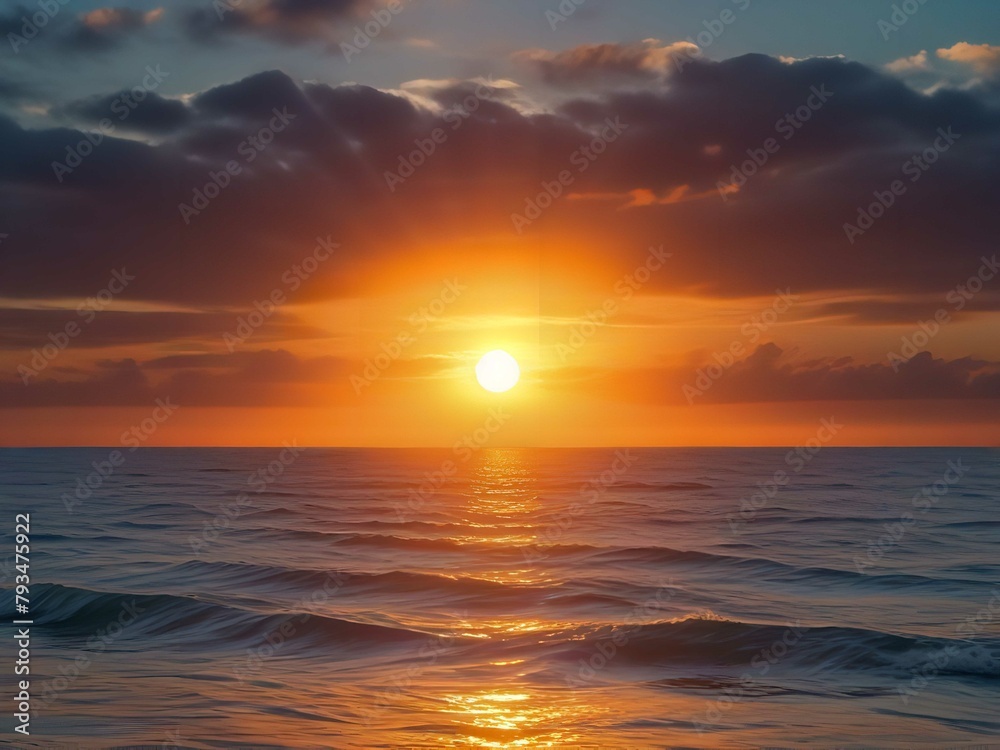 sunrise over the sea sunrise over the sea