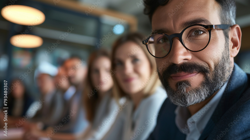 executives engaged in a strategic offsite meeting, emphasizing leadership, collaboration, and decision-making. executives engaged in a strategic offsite meeting, emphasizing leadership, collaboration, and decision-making.