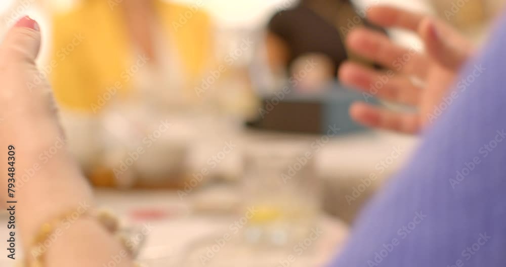 Close-up of hands gesticulation during conversation adds depth and expression to communication. Using hand movements, gestures, motions to emphasize points or convey emotions. No face people talking. Close-up of hands gesticulation during conversation adds depth and expression to communication. Using hand movements, gestures, motions to emphasize points or convey emotions. No face people talking.
