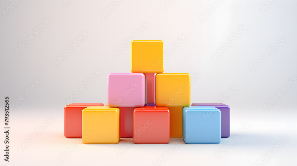 Mockup Bundle colorful 3d Mockup Bundle colorful 3d