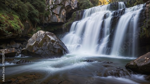 waterfall in the forest