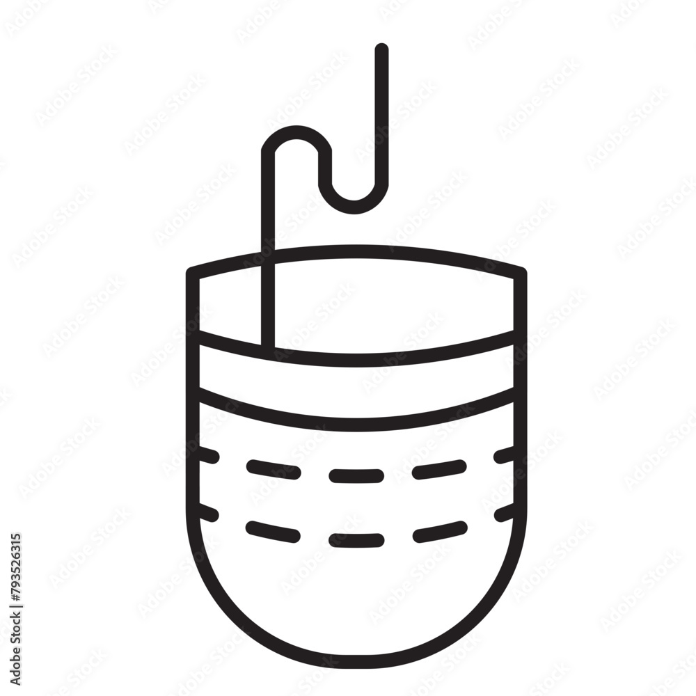 Asian Drink Herbal Line Icon Asian Drink Herbal Line Icon