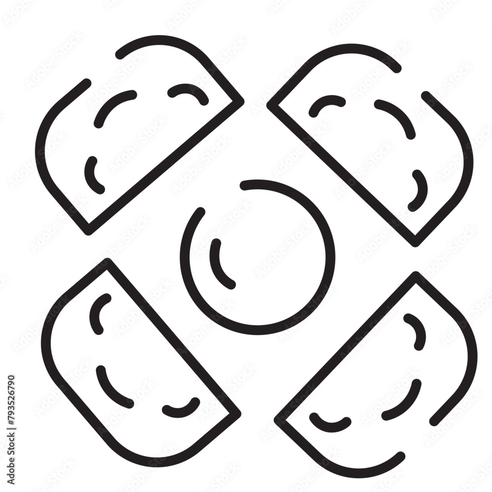 Dumplings Festival Chinese Line Icon Dumplings Festival Chinese Line Icon