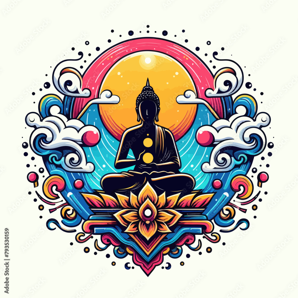 abstract painting karma vector abstract painting karma vector