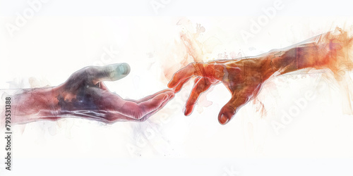 Legacy of Compassion: The Helping Hand and Comforting Presence - Picture a helping hand reaching out, symbolizing the compassionate legacy of a deceased leader.