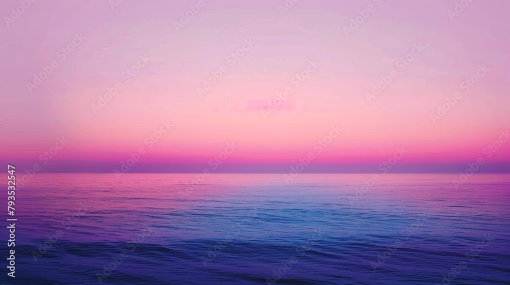 Contemporary minimalistic gradient from warm pink to deep purple, finished with a cool blue edge Contemporary minimalistic gradient from warm pink to deep purple, finished with a cool blue edge