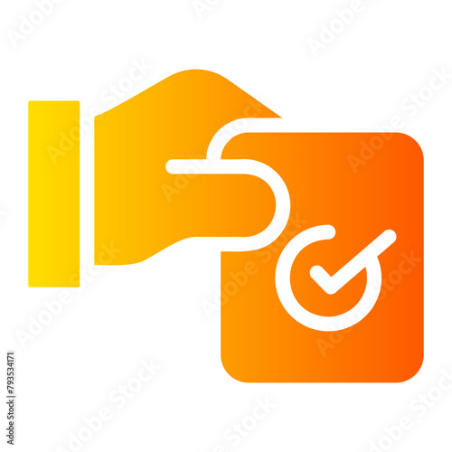 ballot Gradient icon