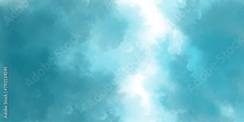 Abstract cloud and smoke sky watercolor panted vintage background 