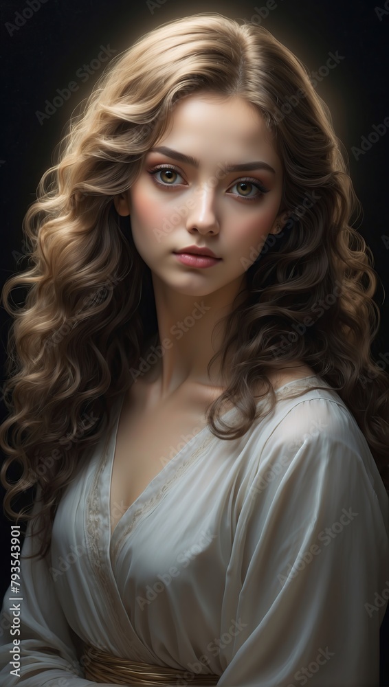 Fototapeta premium captivating woman