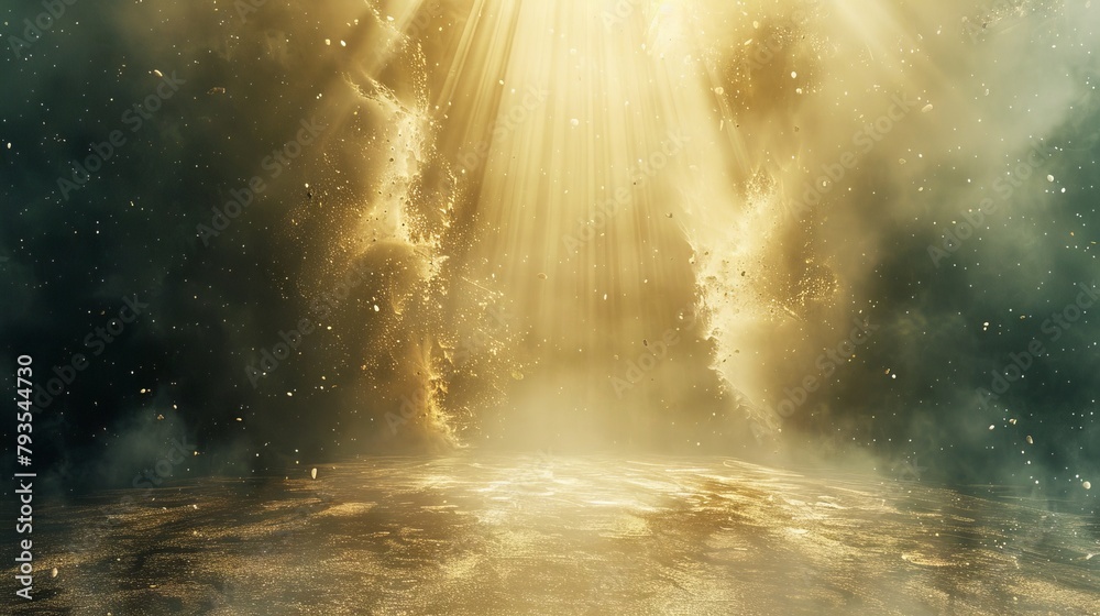 Unveiling the Hidden World: A Mesmerizing Dance of Dust Particles in Sunlight