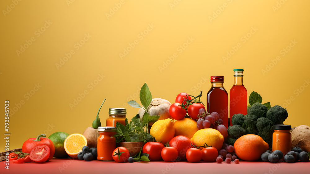 Promotional Poster food template 3d Promotional Poster food template 3d