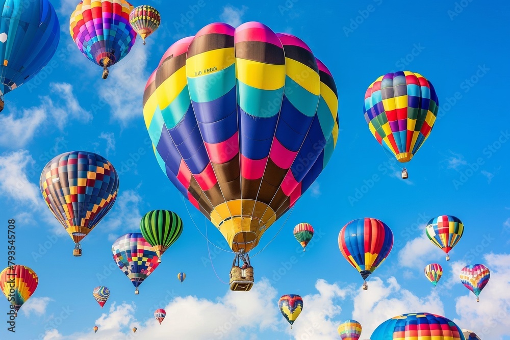 colorful balloon festival