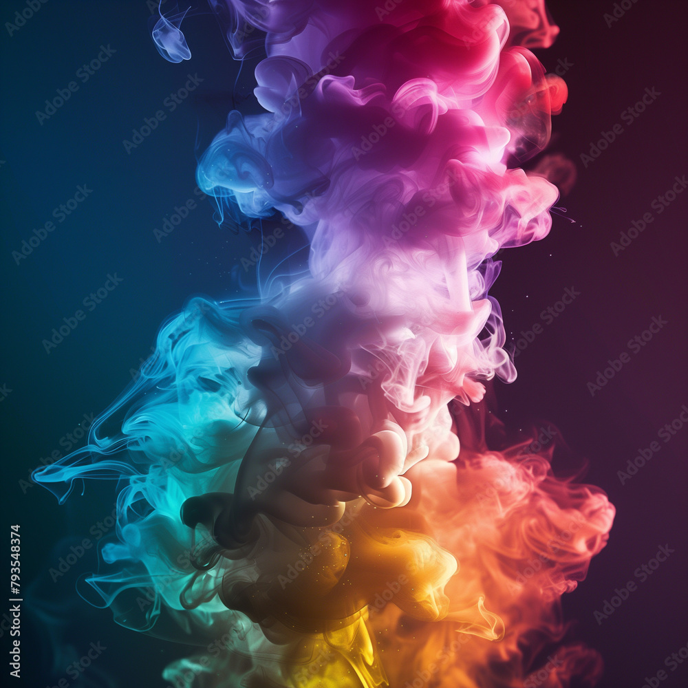 Rainbow Smoke