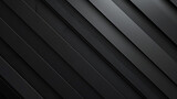 A minimalist pattern of thin, diagonal stripes in alternating shades of matte black and glossy black, creating a subtle yet striking abstract.