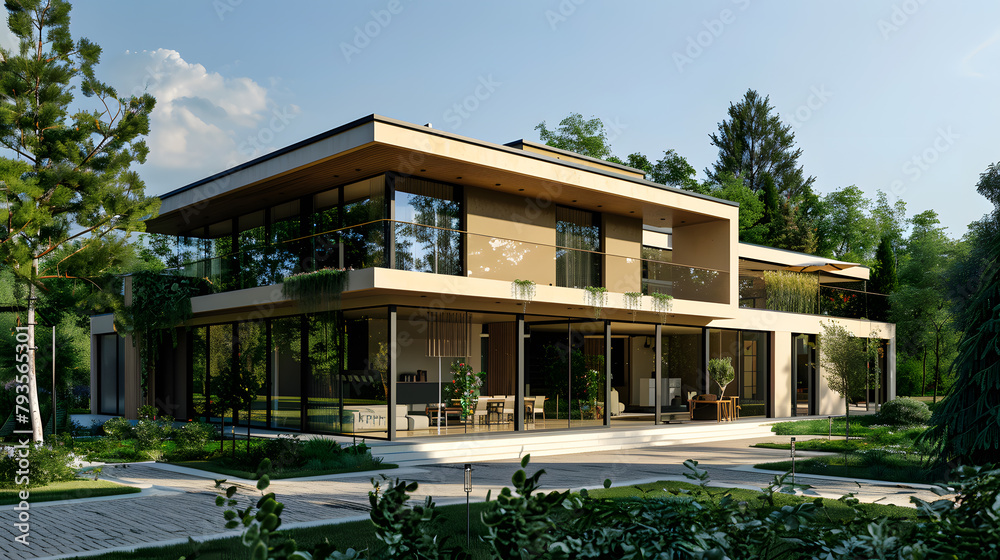 Modern Luxury Home Exterior Design