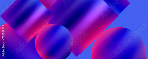 A vibrant display of purple and pink balloons against an azure sky, creating a beautiful pattern of colors. The macro photography captures the petallike texture of each balloon in stunning detail