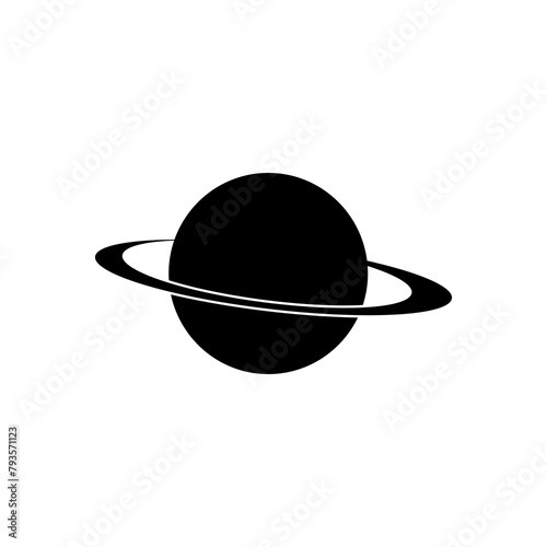 Vector planet space Icon on white background