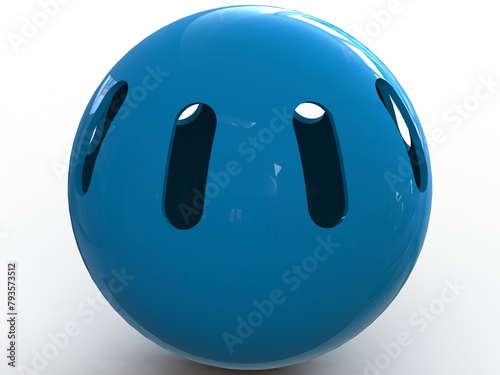 Plastic Wiffle Ball 3D print model