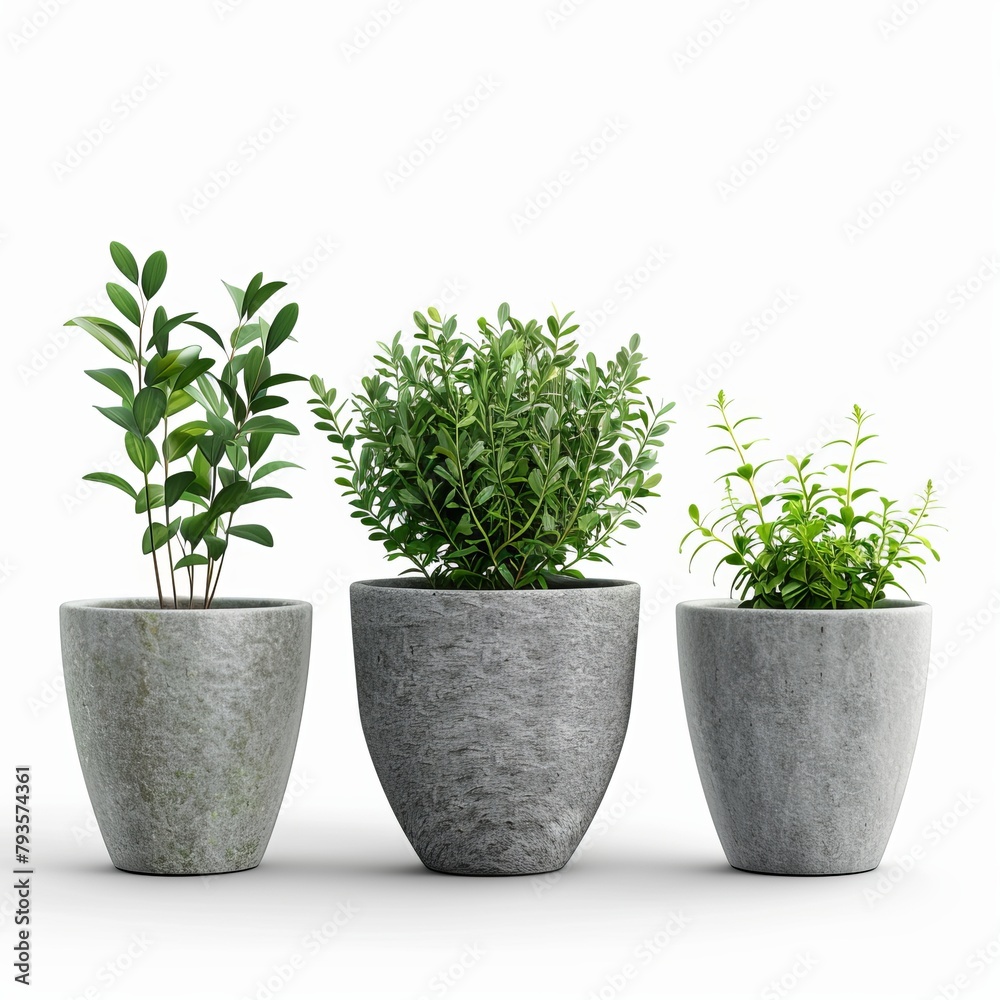 Beautiful palnts isolated on white background Beautiful palnts isolated on white background