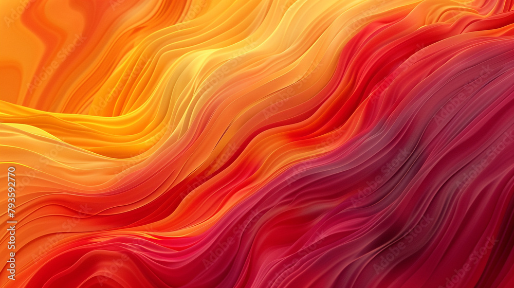A smooth texture resembling flowing lava with gradients of red, orange, and yellow, seamlessly blending into each other in a fluid abstract design. A smooth texture resembling flowing lava with gradients of red, orange, and yellow, seamlessly blending into each other in a fluid abstract design.