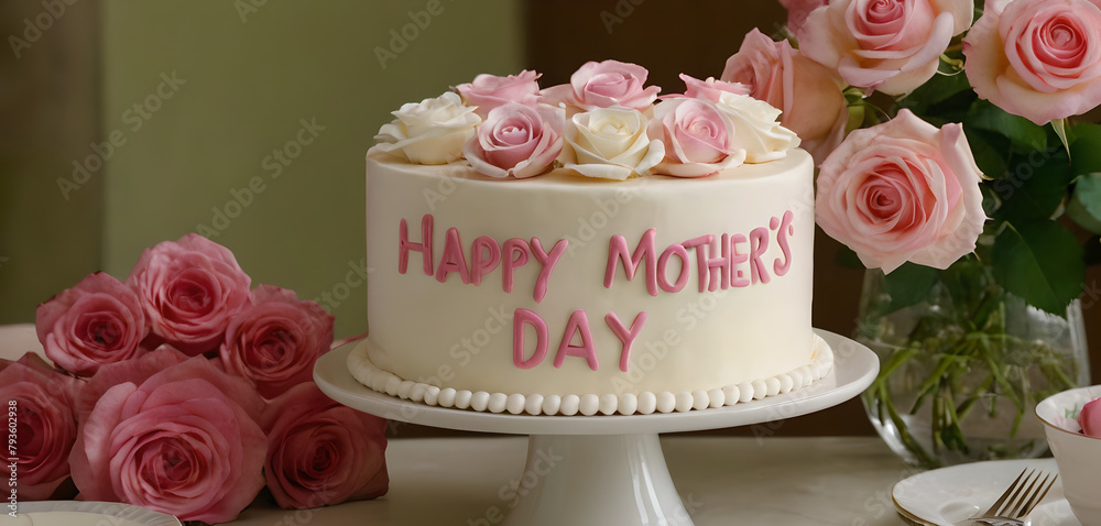 happy mother's day decorated cake happy mother's day decorated cake