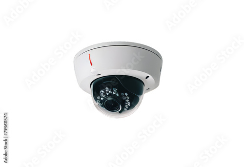 installed ceiling camera surveillance security system technology lens control guard privacy 