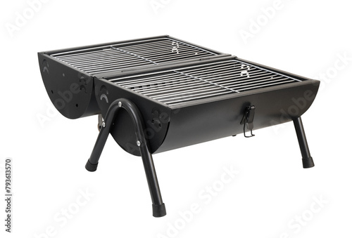 BBQ grill isolated on white background.