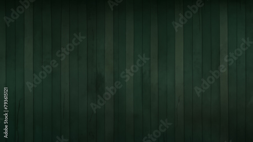 Dark green wood texture background. Old wooden planks. 
