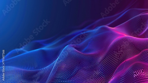 colorful wave background for audio