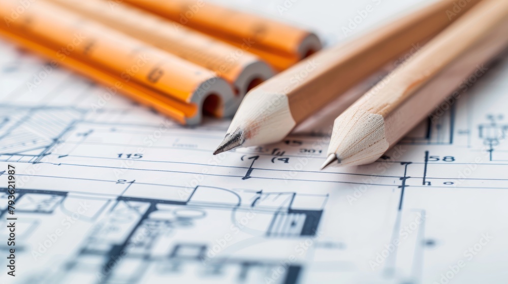 Architectural Planning with Pencils and Blueprints Architectural Planning with Pencils and Blueprints