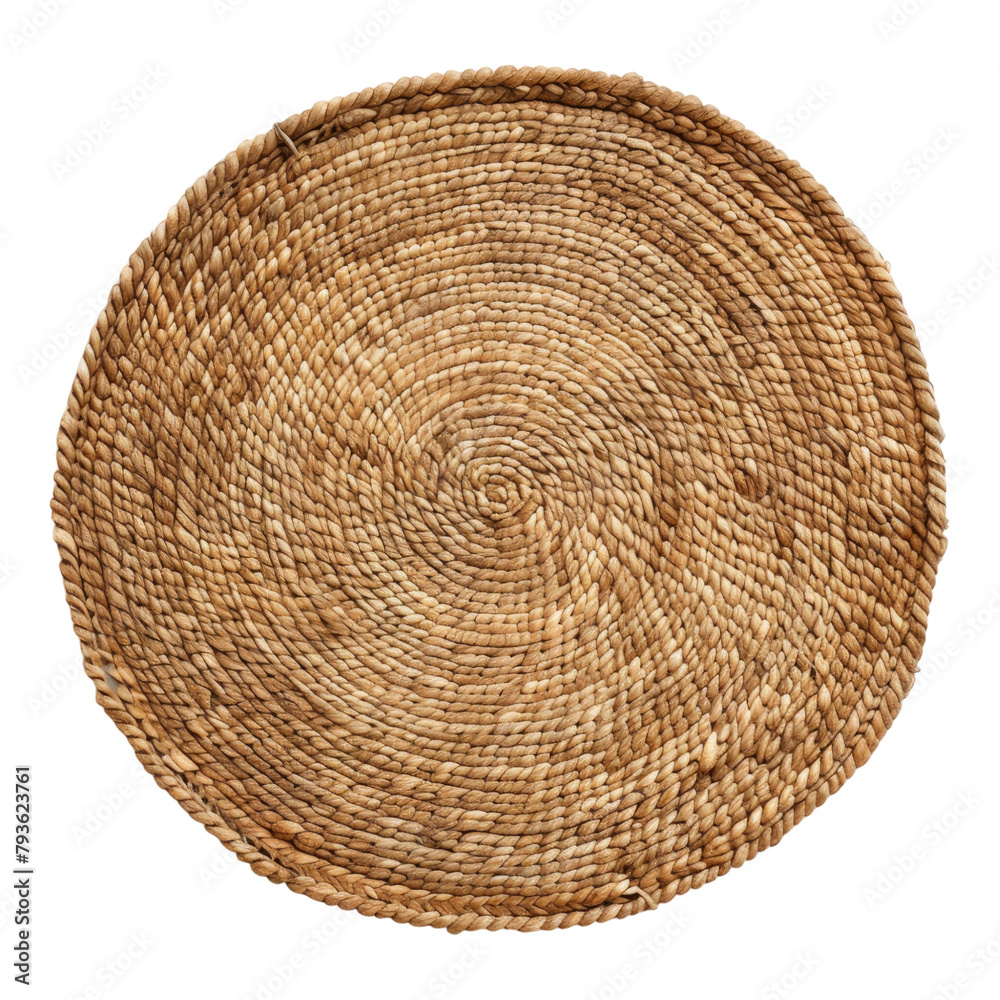 Cloth placemat isolated on transparent background Cloth placemat isolated on transparent background
