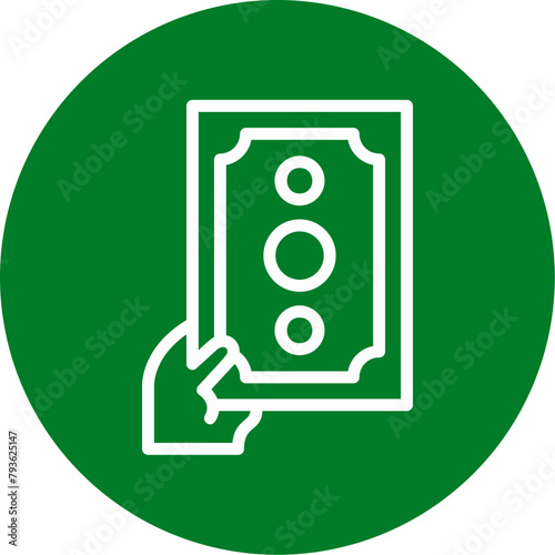 Hand Money Icon