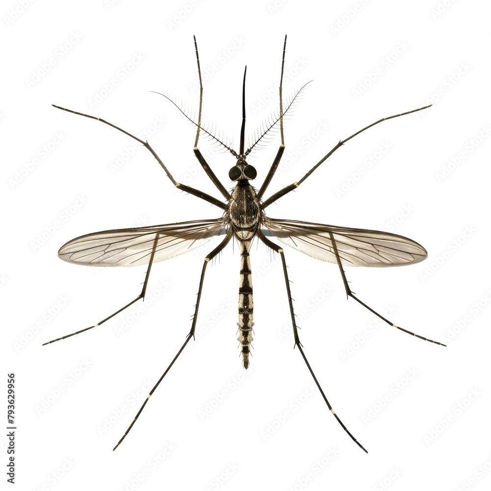 mosquito isolated on white or transparent background png cutout clipping path mosquito isolated on white or transparent background png cutout clipping path