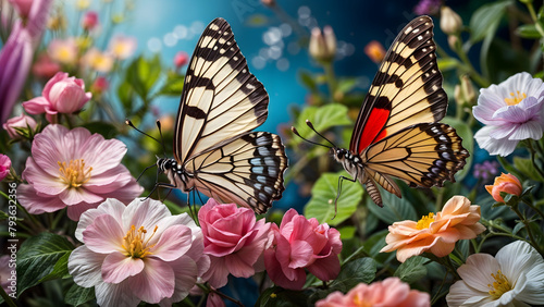 butterfly on flower