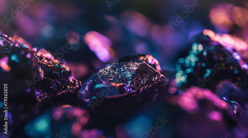 iridescence abstract gradient background wallpaper