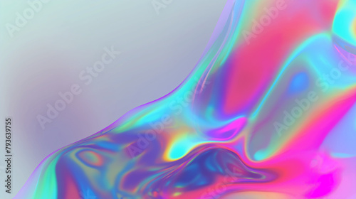 iridescence abstract gradient background wallpaper