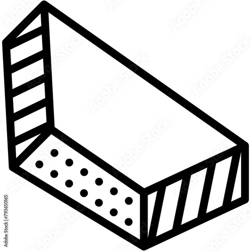 Trapezium Shape Icon